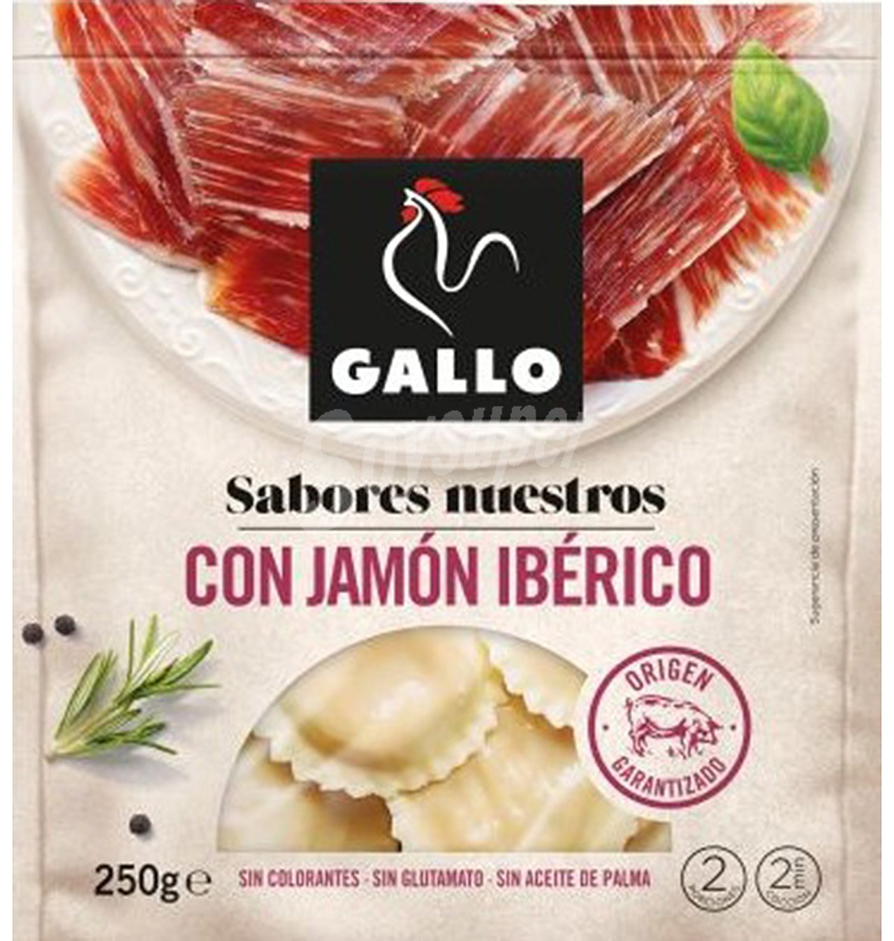 Soles gallo jamon iberico