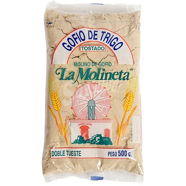 Gofio de trigo tostado con sal bolsa 500 g