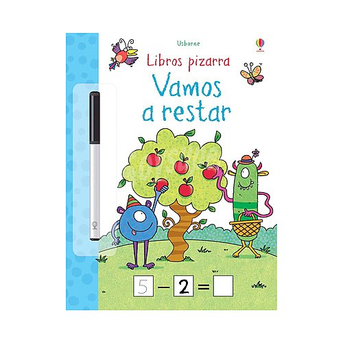 Vamos a restar, hannah watson. Género: infantil. Editorial Usborne.