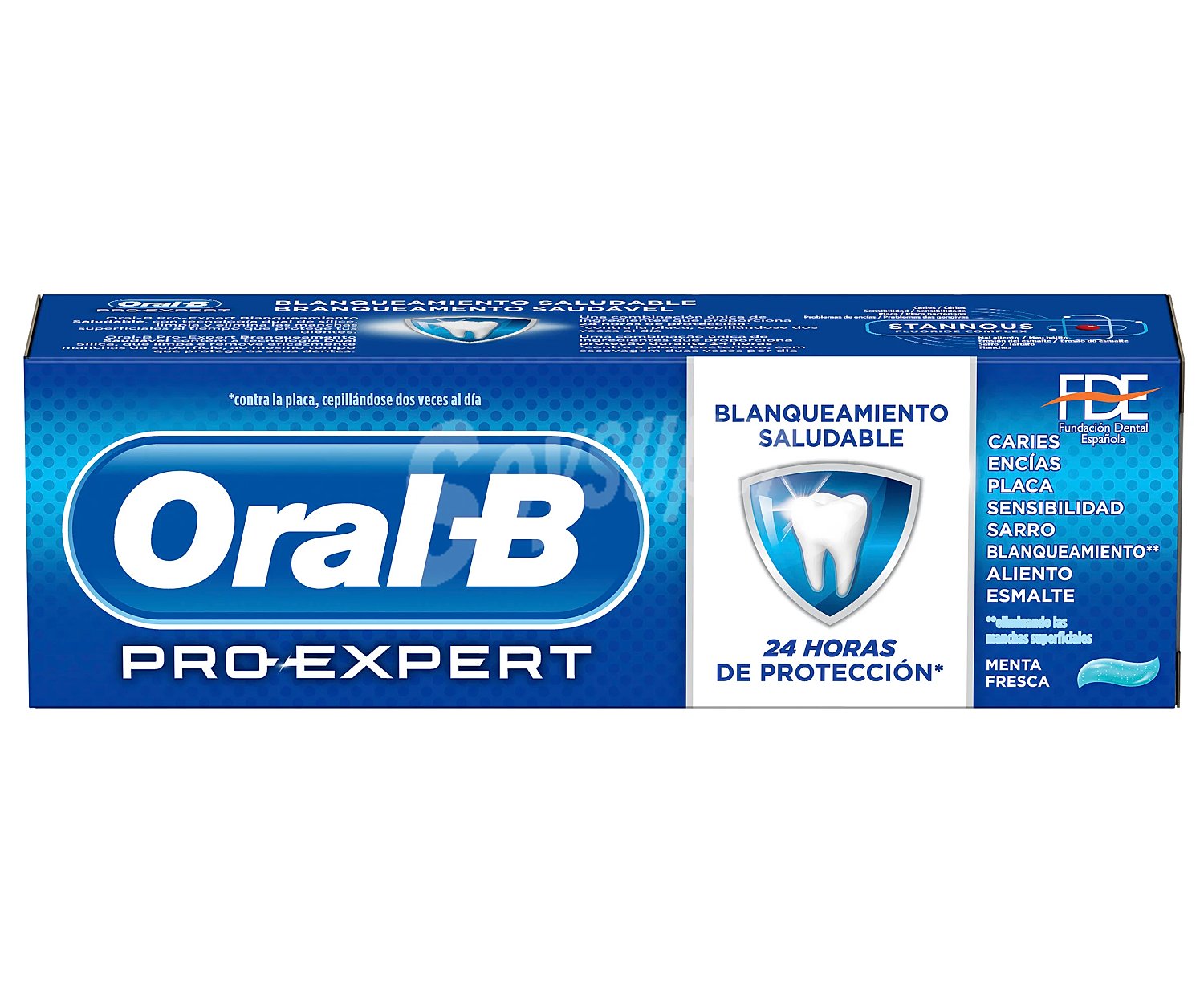 Oral-b Pasta de dientes blanqueante con sabor a menta fresca oral-b Pro-expert