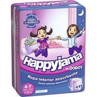 Bragapañal niña Talla 7 dodot Happyjama