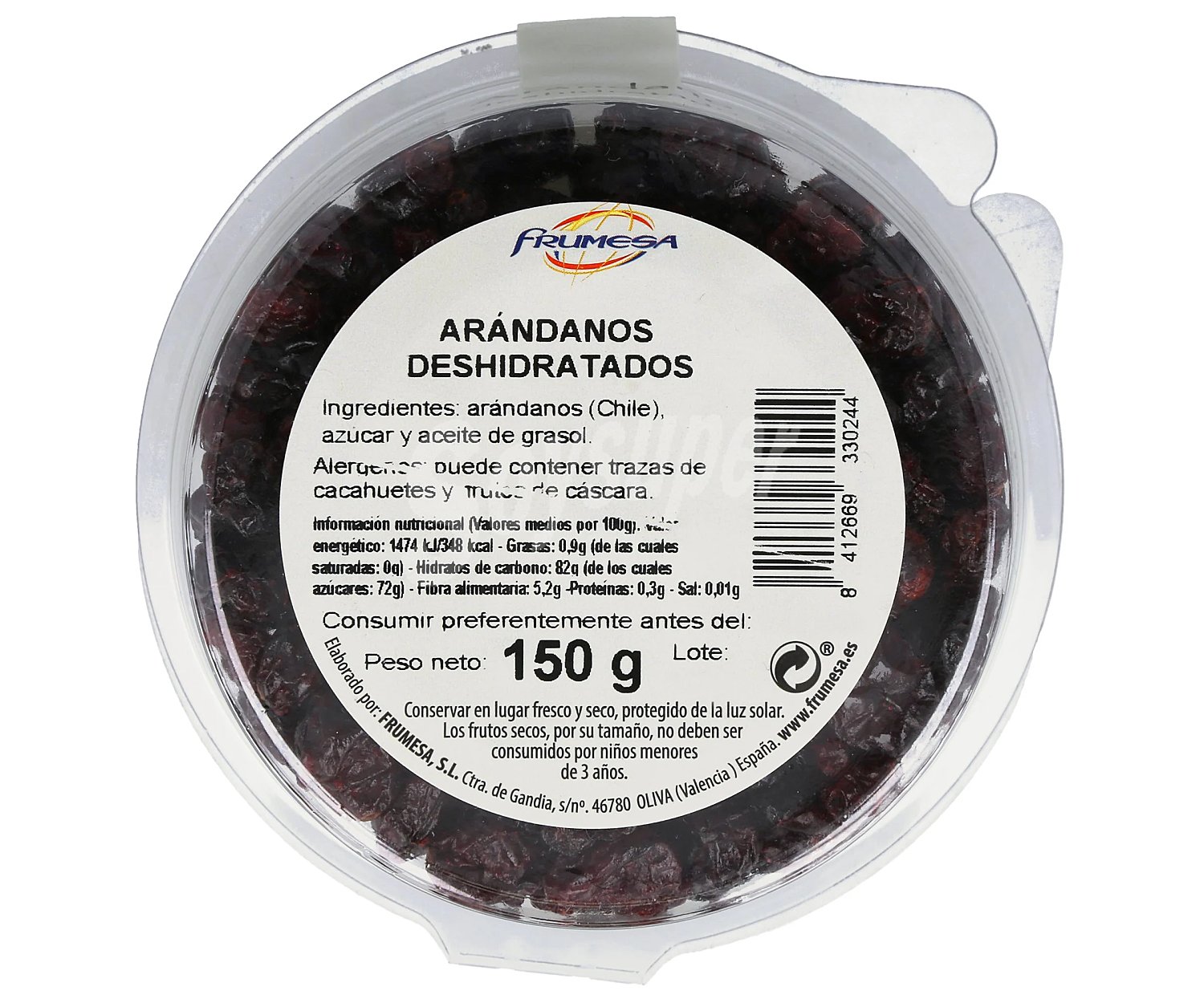 Frumesa Arándanos deshidratados, frumesa