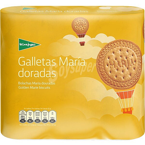 Galletas María Doradas envase 800 g