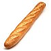 Baguette elaborada c/ harina de trigo integral 36%