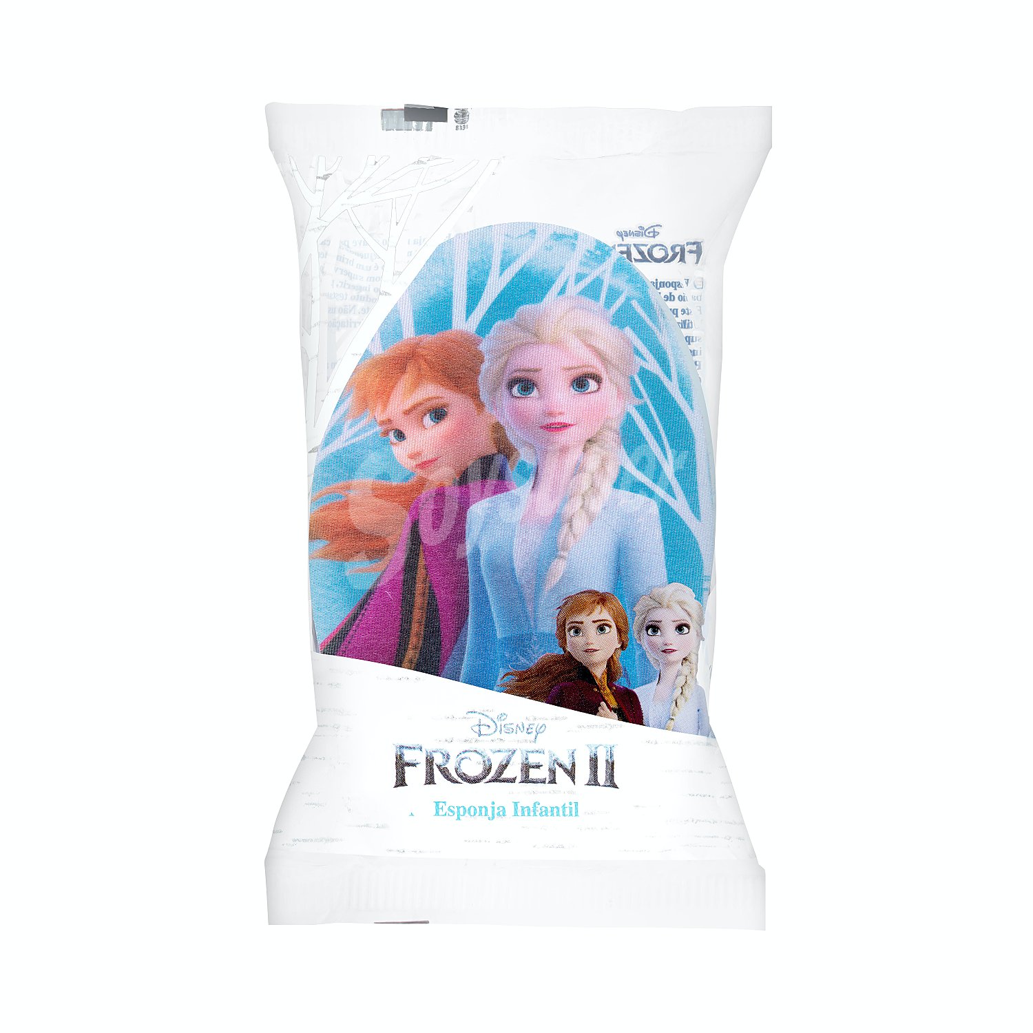 Esponja baño infantil personaje frozen