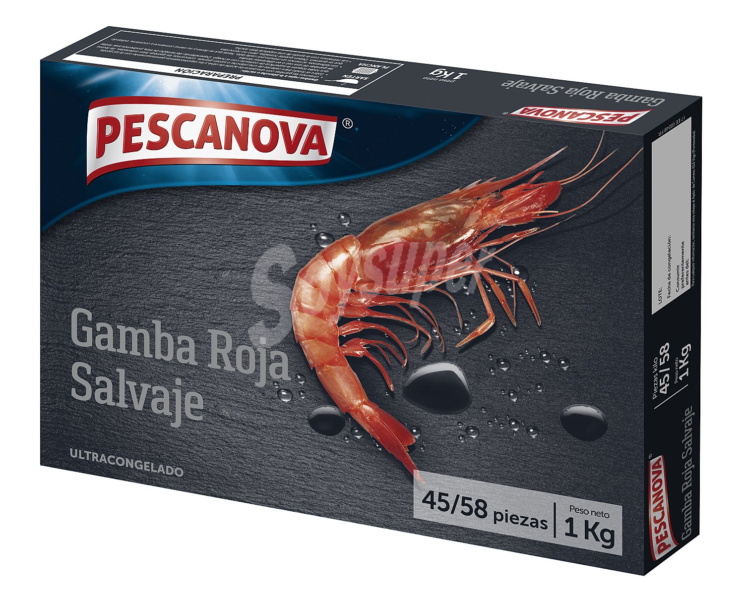 Gamba roja salvaje Pescanova