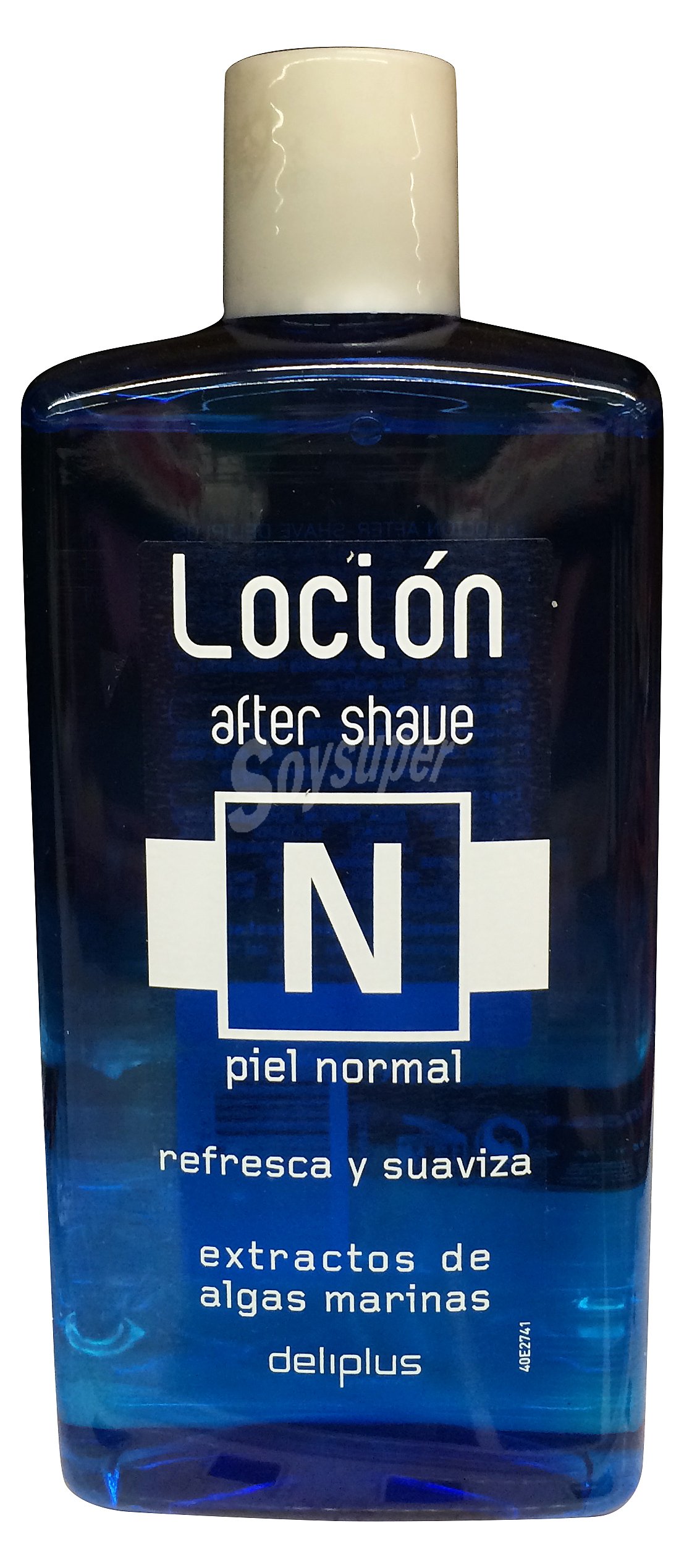 After shave locion con extractos de algas marinas