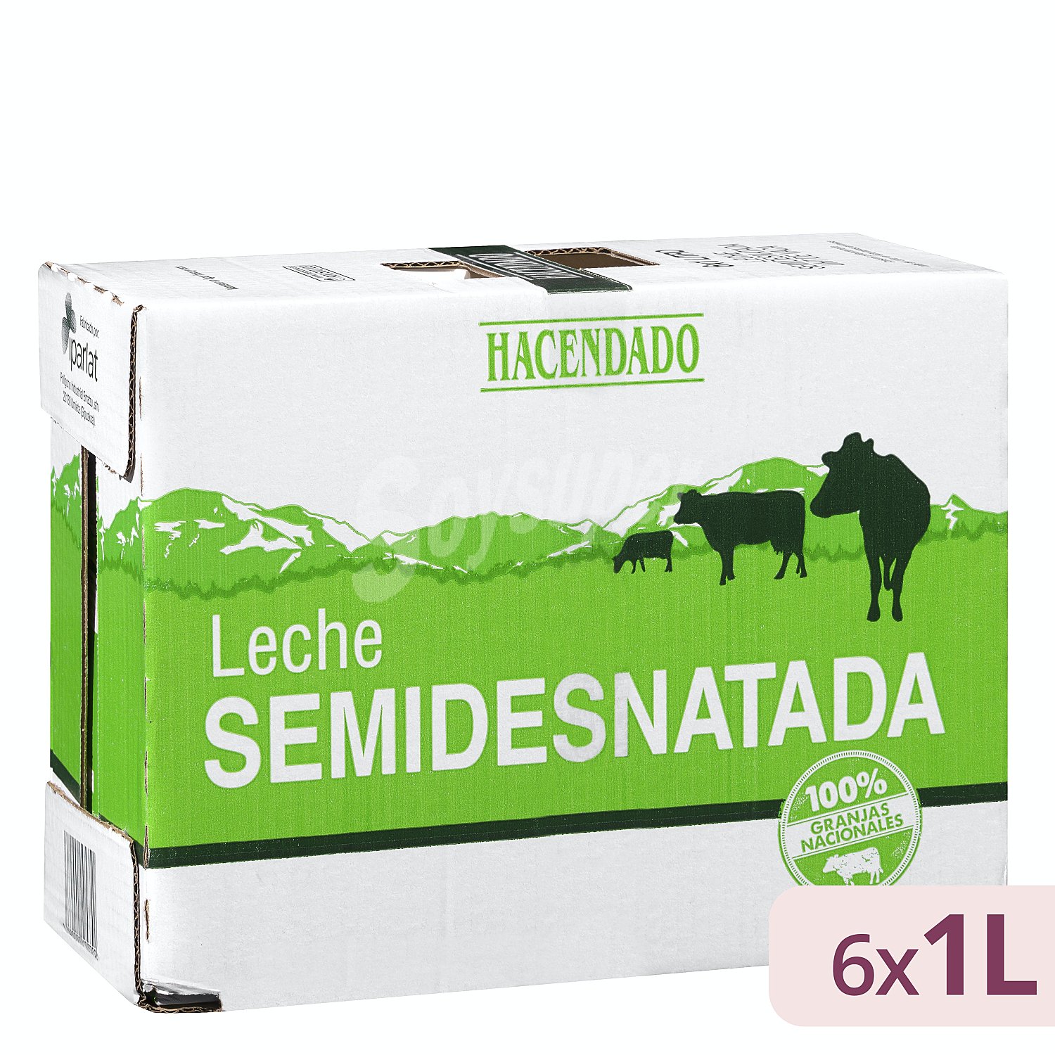 Leche semidesnatada