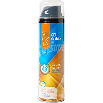 gel de afeitar hidratante con aloe vera y aceite de aguacate para piel normal