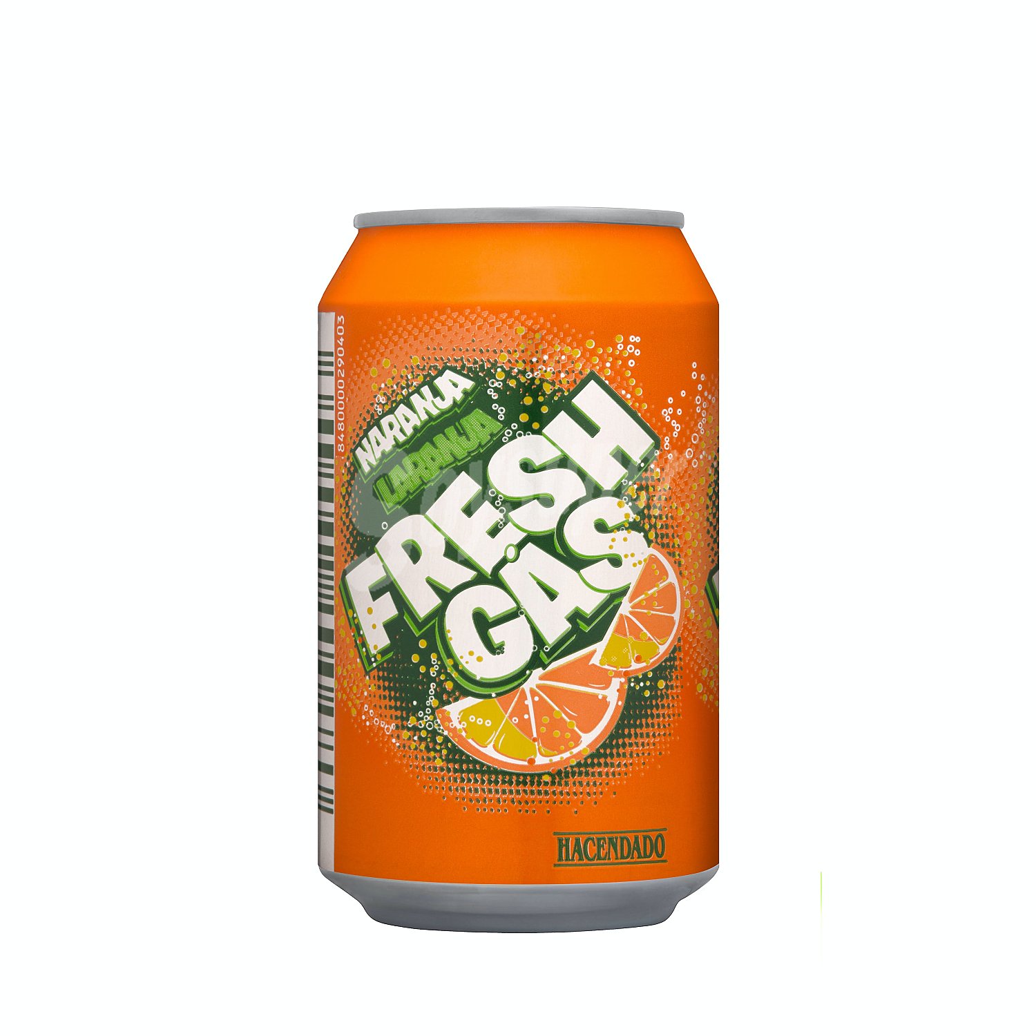 Naranja con gas