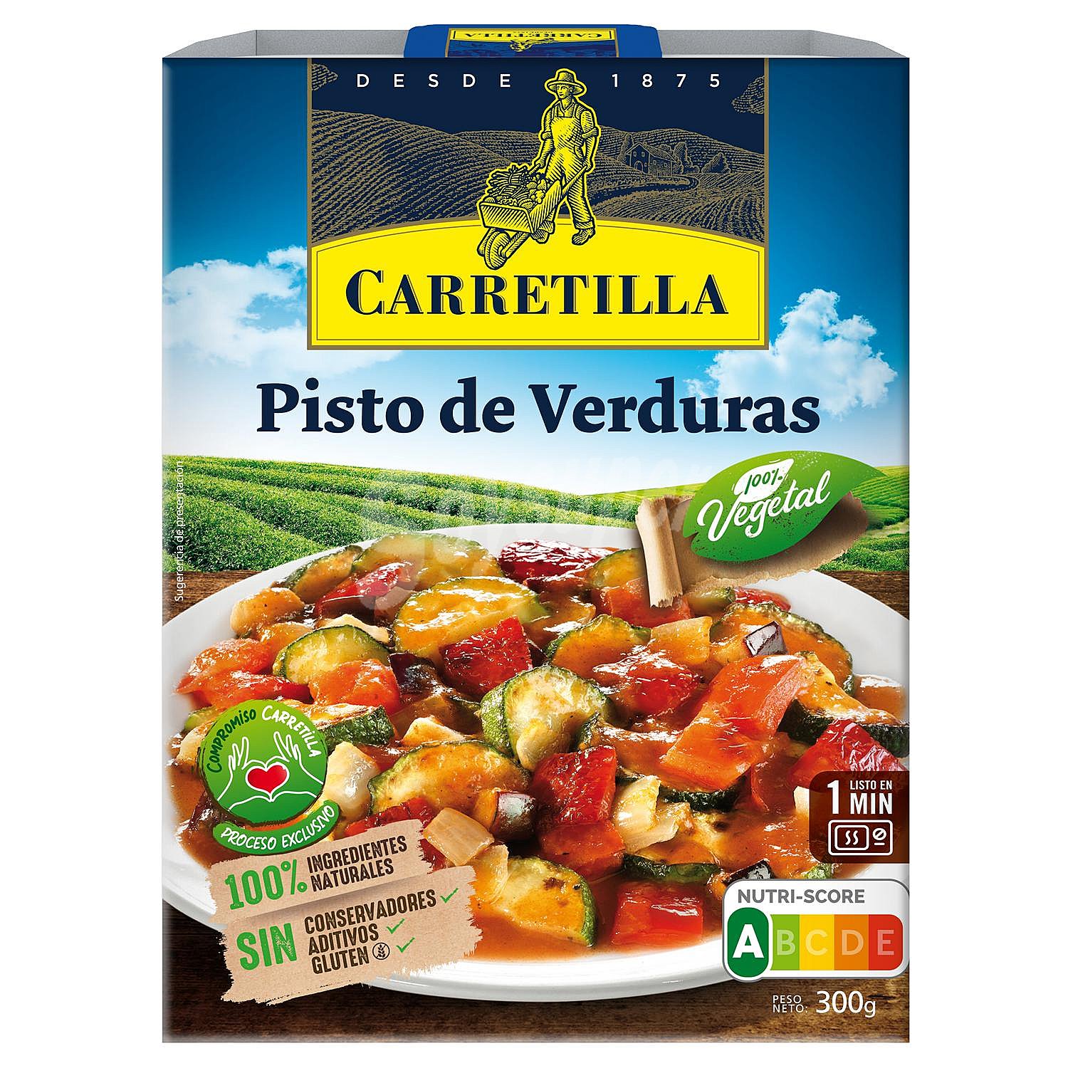 Pisto de verduras sin gluten