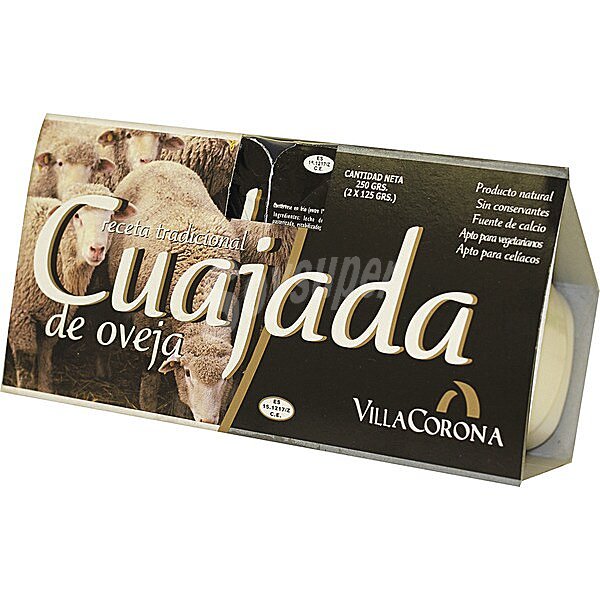 Cuajada de leche de oveja