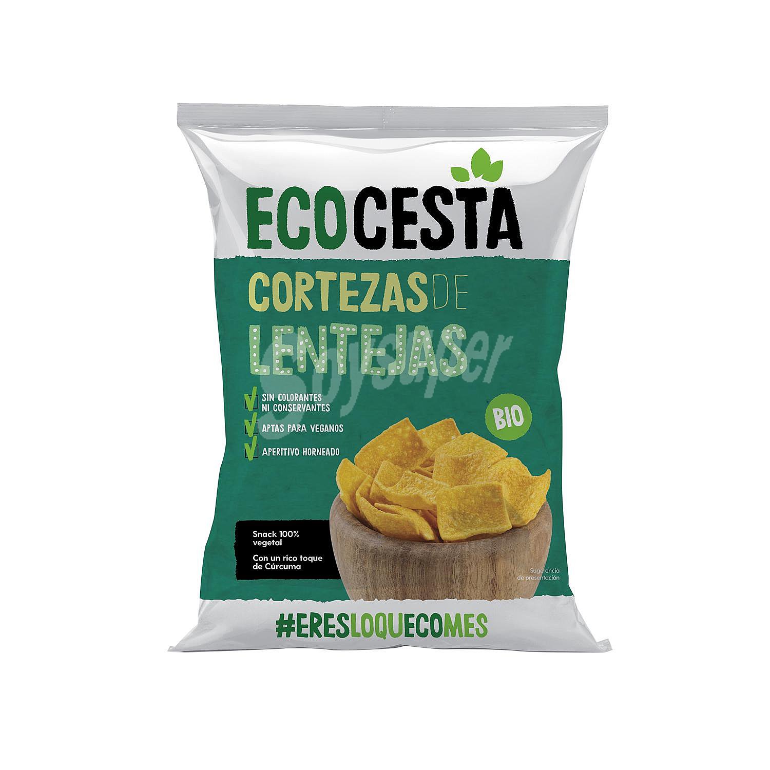 Cortezas de lentejas ecológicas Ecocesta