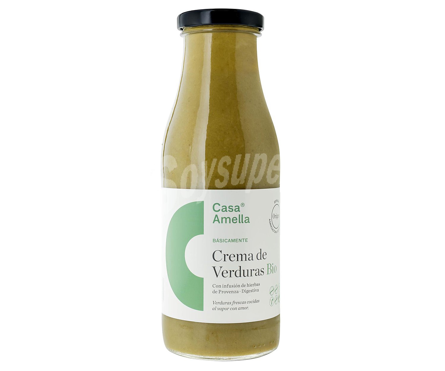 Crema de verduras ecológica