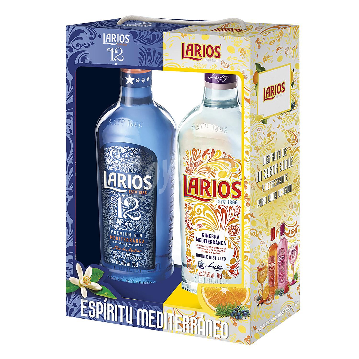 Ginebra Larios + Ginebra Larios 12 premium