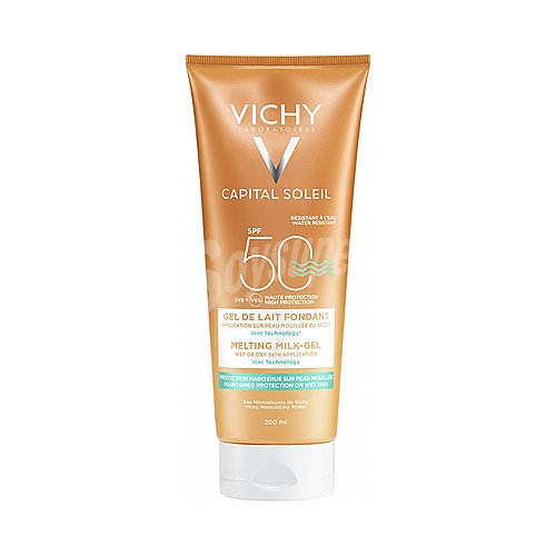 Vichy Leche solar protectora con textura ultra fundente y FPS 50 (alto) vichy Idéal soleil