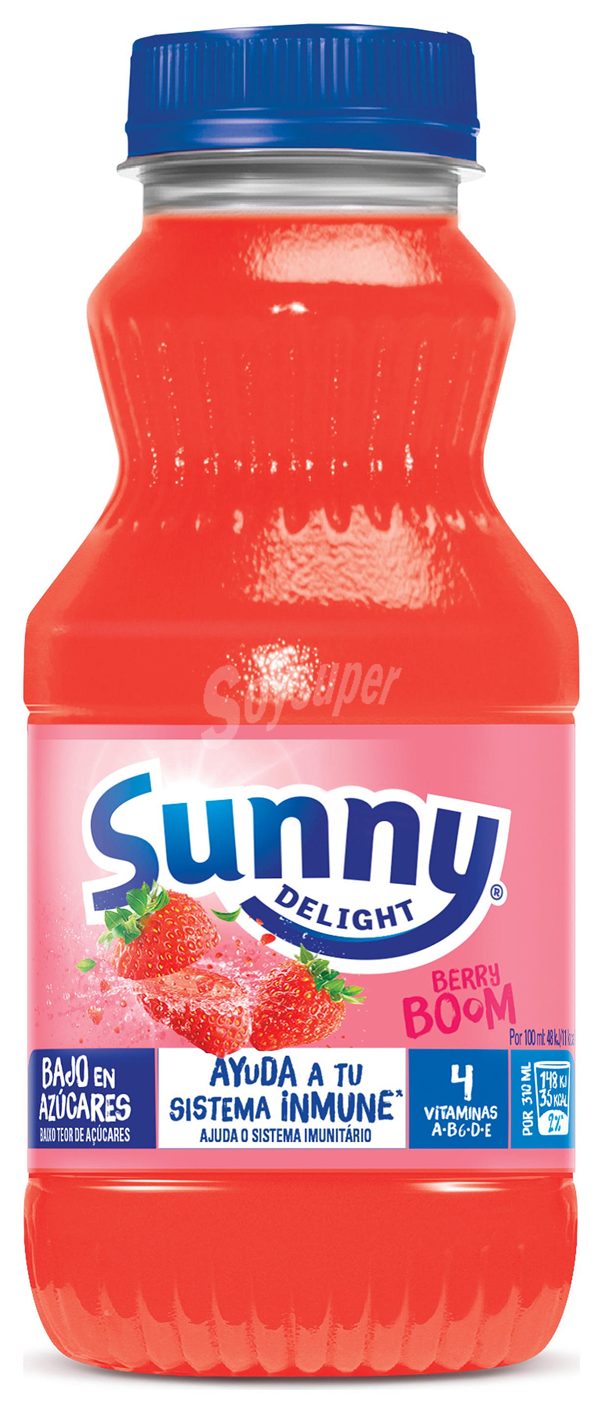 Zumo de fresa Sunny Delight