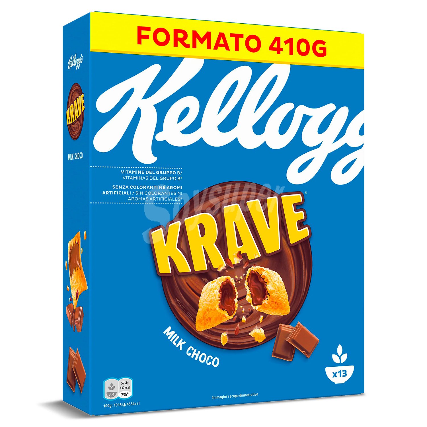 Cereales rellenos con chocolate Krave Kellogg's