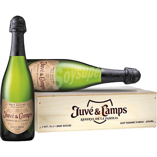 Reserva de La Familia cava brut nature gran reserva Estuche de madera