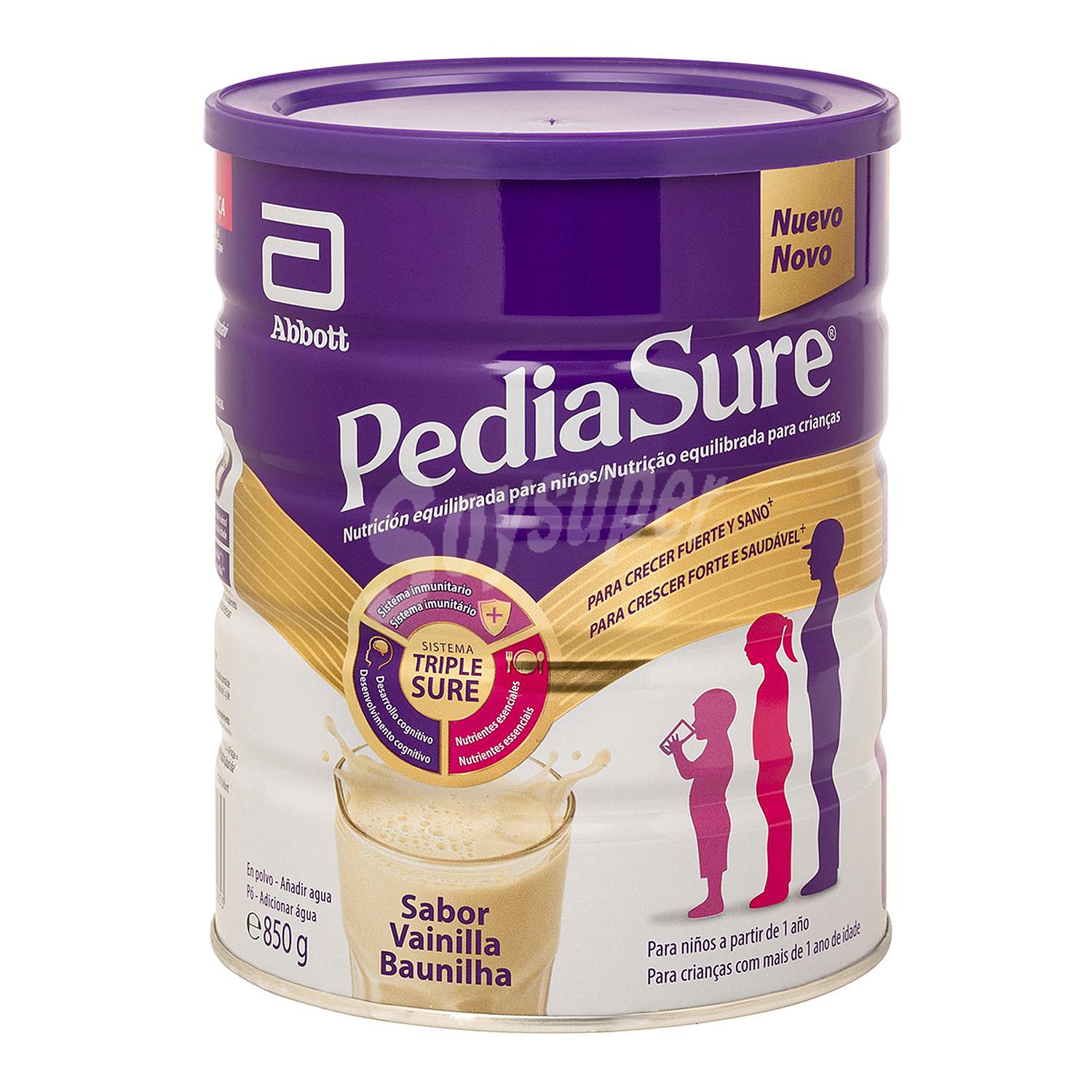 Complemento Alimenticio desde 12 meses sabor vainilla Pediasure