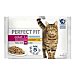 Alimento húmedo mix gato esterilizado perfect fit, paquete 340 G