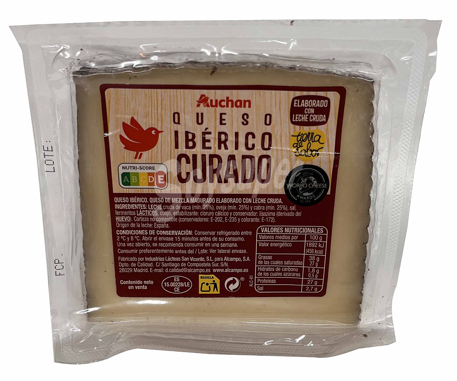 Producto alcampo Queso mezcla curado producto alcampo