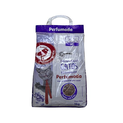 Producto alcampo Arena absorbente perfumada para gatos producto alcampo