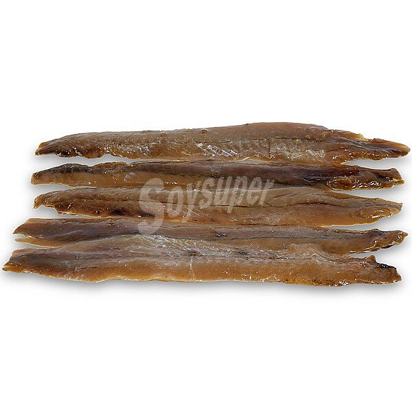 Anchoas 5 estrellas con aceite de girasol, aceite de oliva y sal seleccionadas