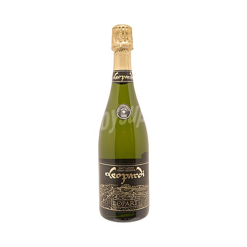 Llopart Cava brut nature gran reserva, elaborado según el método tradicional llopart Leopardi