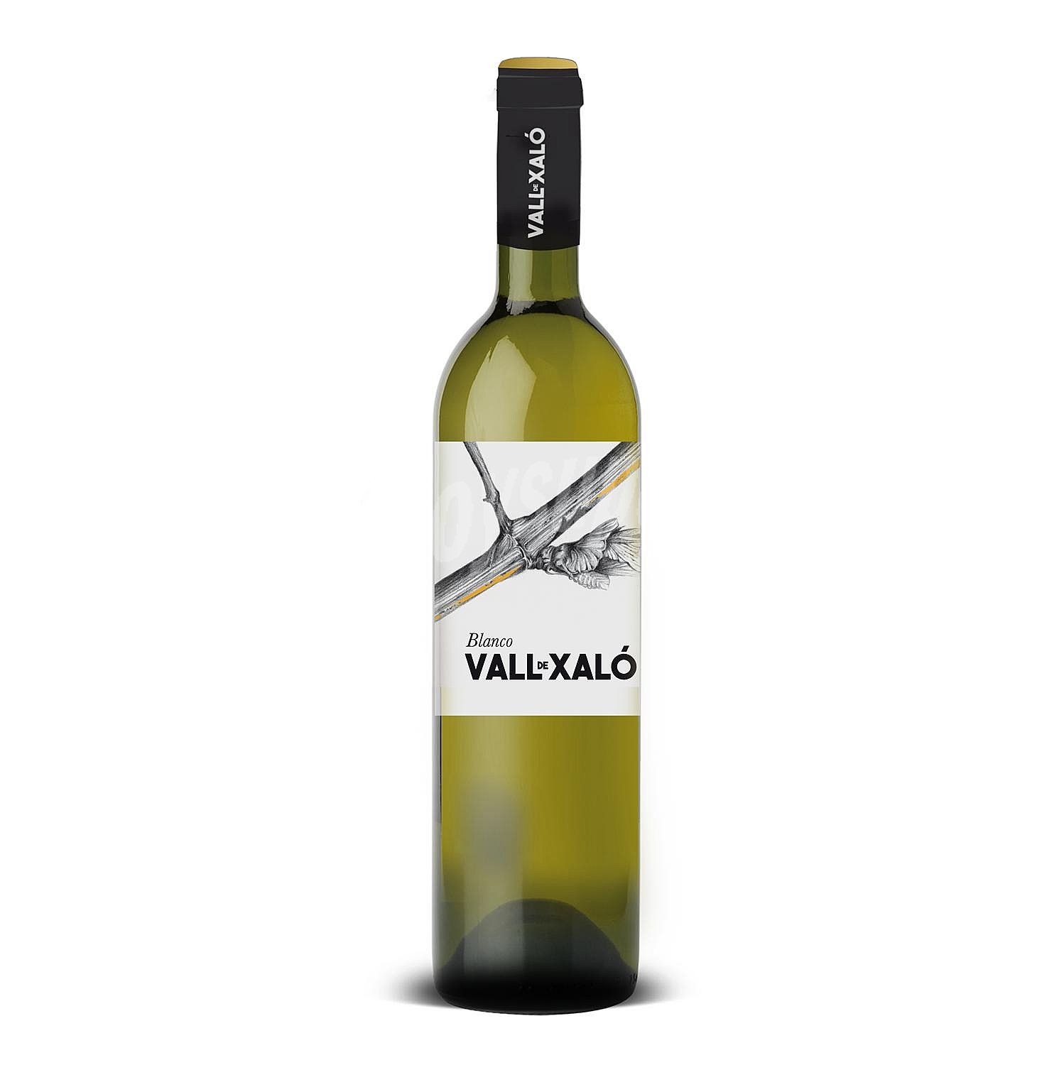 Vino blanco moscatel de Alejandría Vall de Xaló Vendimia Seleccionada D.O. Alicante