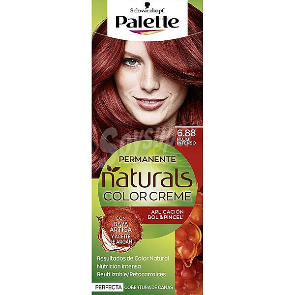 Naturals Color Creme coloración permanente nº 6.88 rojo intenso