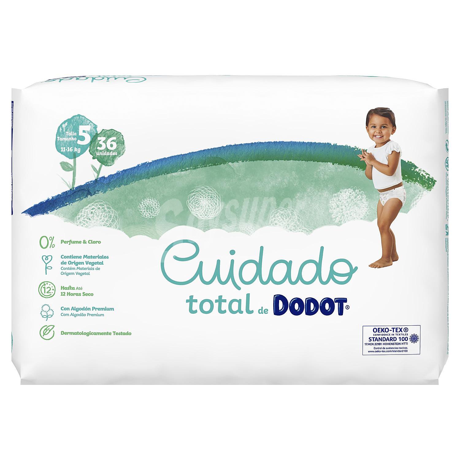 Pañales Dodot Cuidado Total T5 (11-16 kg)