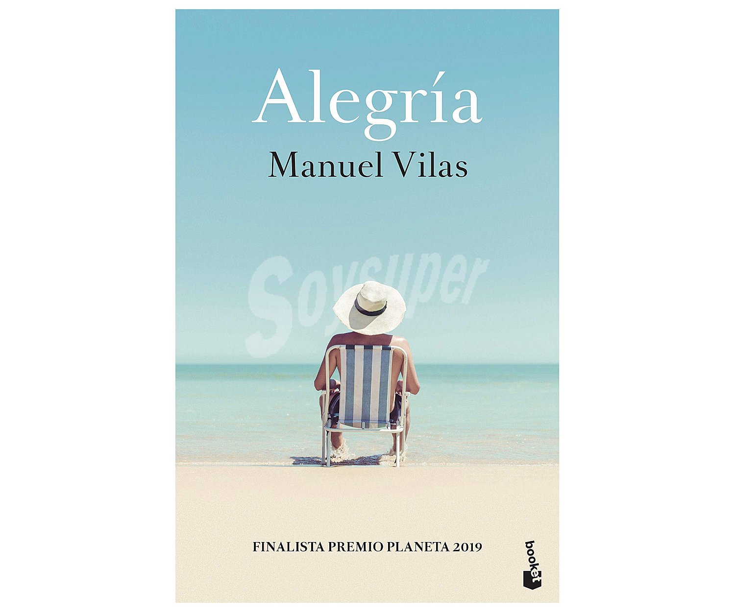 Alegría, manuel vilas. Género narrativa. Editorial Planeta.