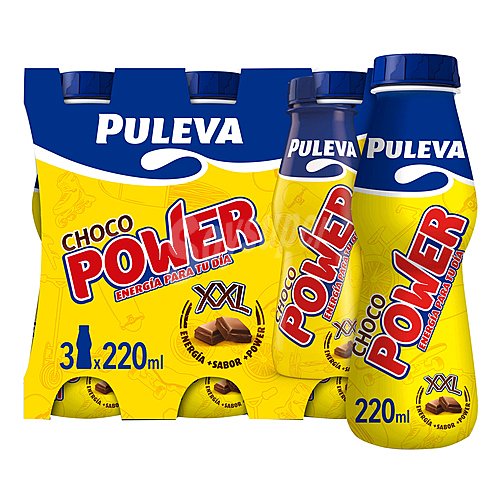 Puleva Batido con sabor a chocoalte puleva Choco power