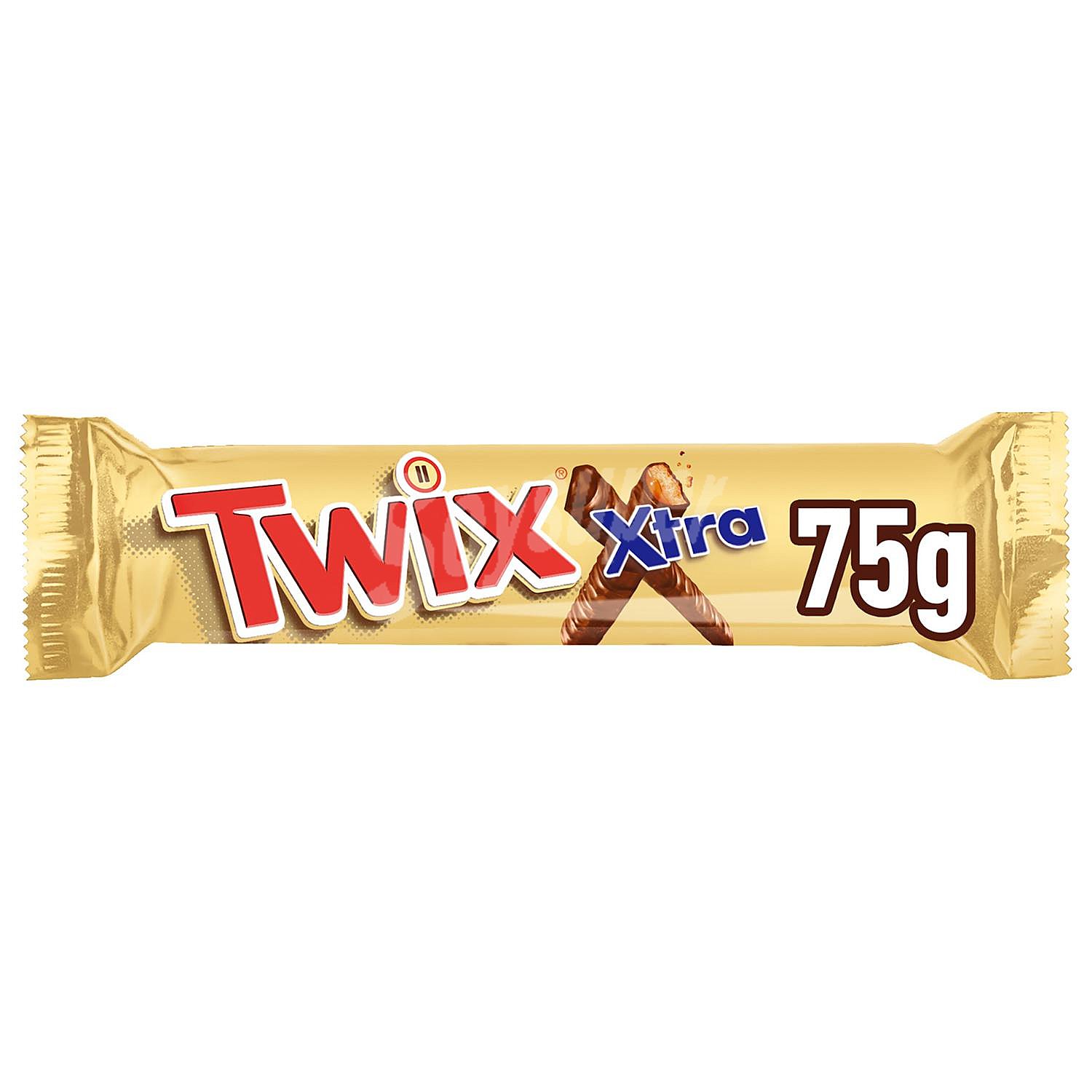 Barrita de chocolate y galleta rellena de caramelo Xtra Twix