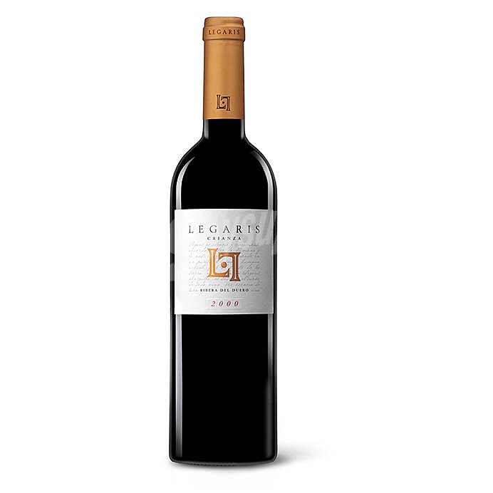 Vino tinto crianza con denominación de origen Ribera del Duero