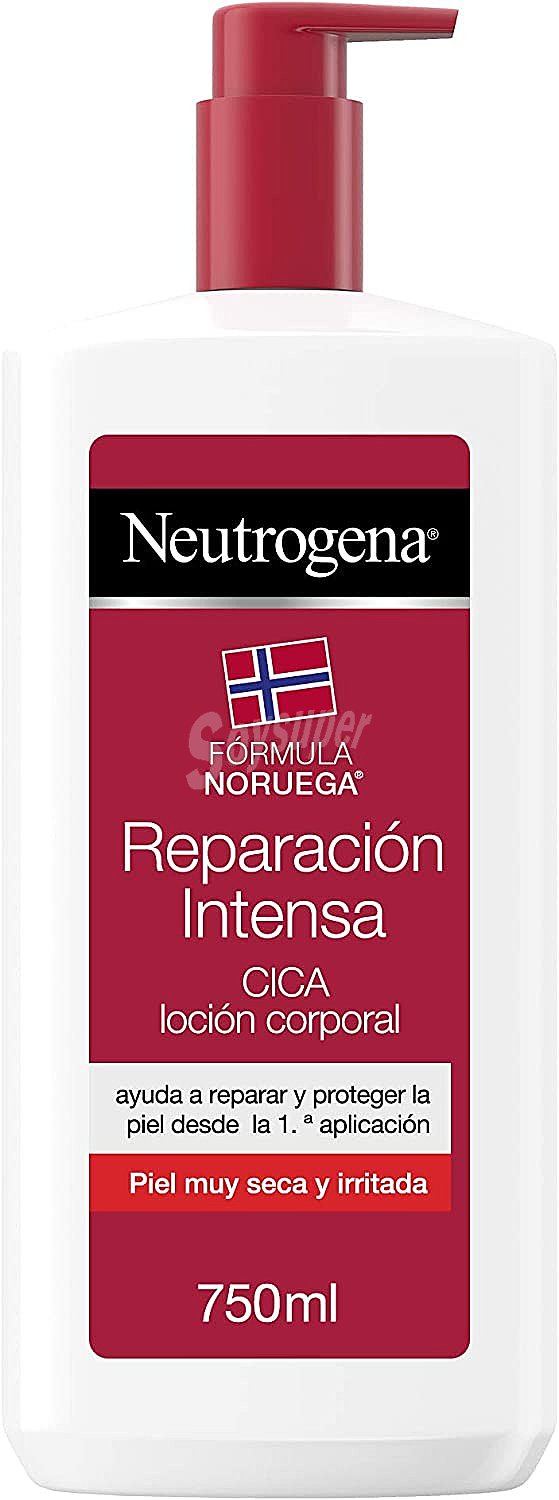 Loción corporal de reparación intensa para piel seca