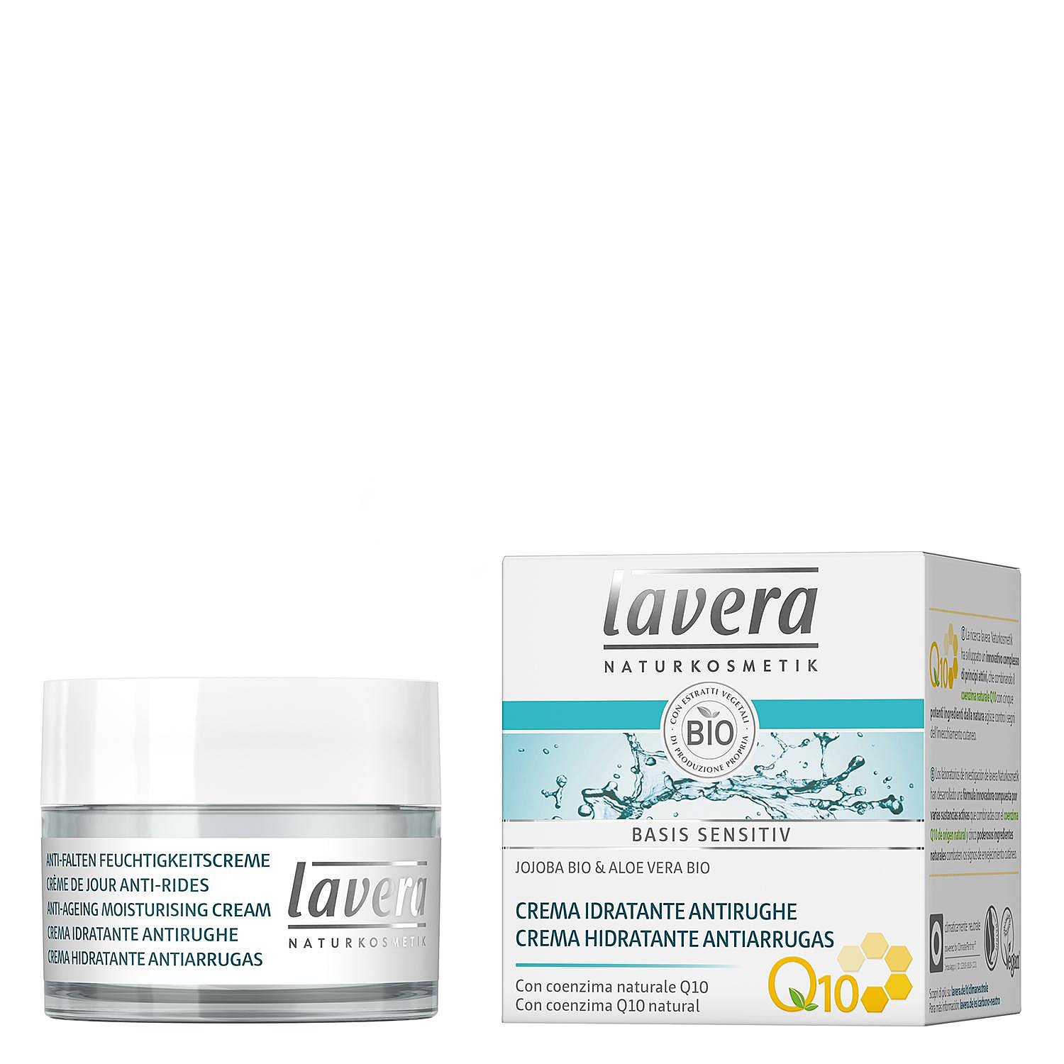 Crema hidratante antiarrugas Q10 ecológico