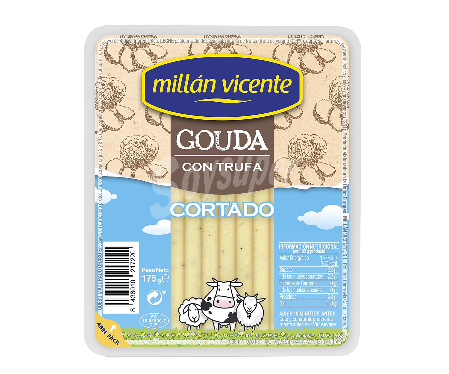 Queso Gouda con trufa millàn vicente