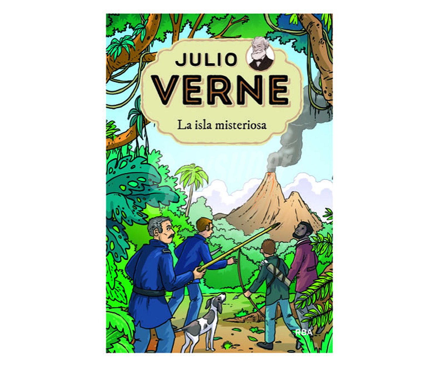 La isla misteriosa, julio verne. Género: juvenil. Editorial Molino