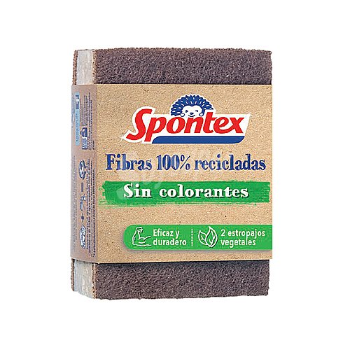 Spontex Estropajo de fibras recicladas spontex