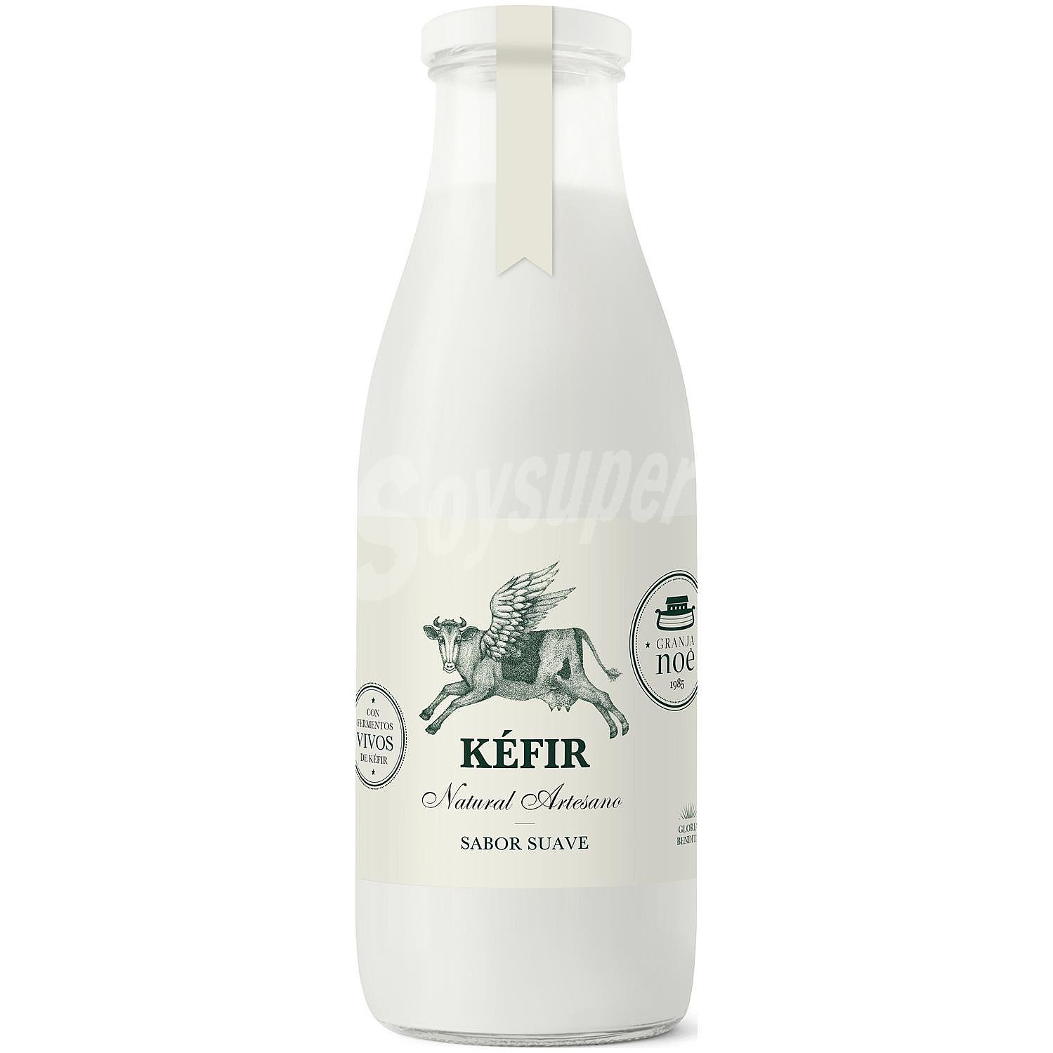 Kéfir natural suave Granja Noé sin gluten