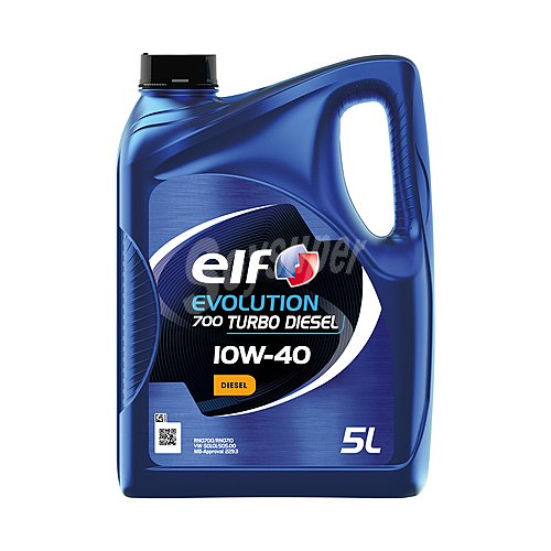 Aceite sintético para motores turbo diésel ELF Evolution 700 10W40