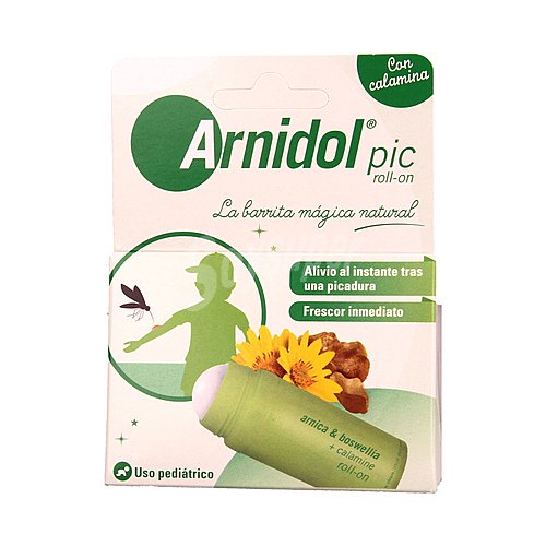 Arnidol Stick para picaduras, alivio inmediato de la piel de los más pequeños tras una picadura de mosquito tigre y otros insectos arnidol