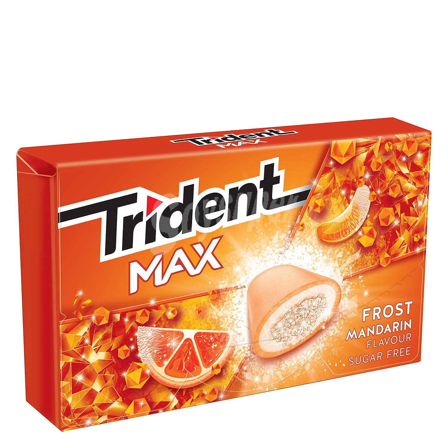 Chicles sabor mandarina Trident