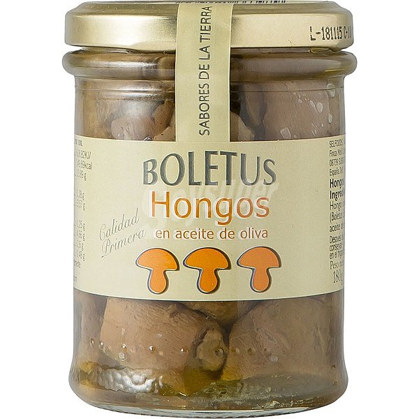 Hongos en aceite de oliva