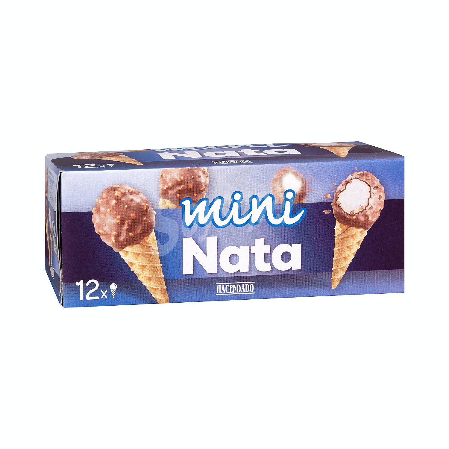 Helado cono mini nata