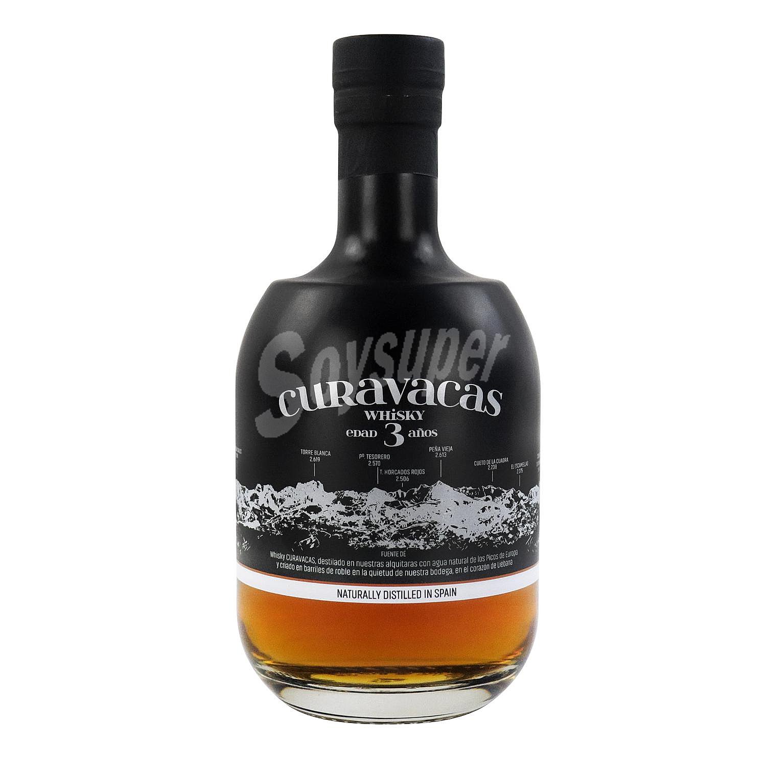 Whisky Curavacas 3 años