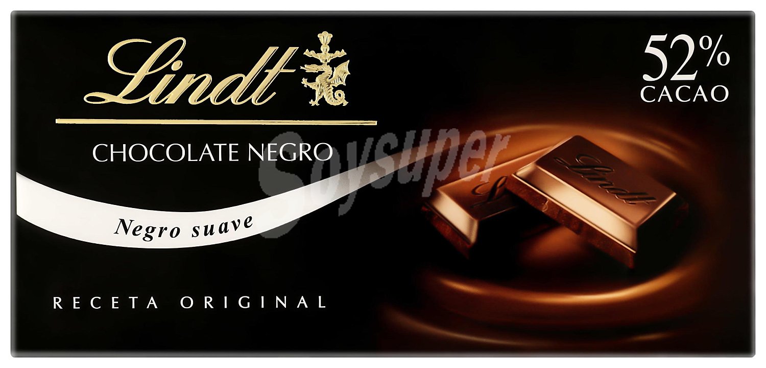 Chocolate negro 52% suave Lindt