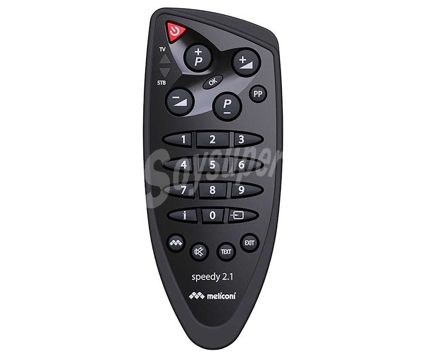 Mando a distancia universal para TV y decodificadores externos speedy 2.1